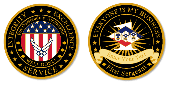 Air Force Challenge Coins Drafts