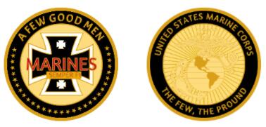 Good Men Marine Corps Coins Drafts